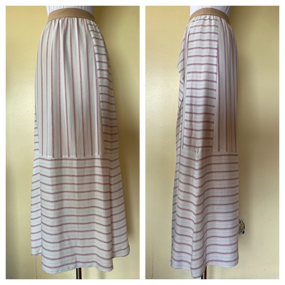 BCBG Max Azria Haleigh Striped Maxi Skirt - Picture 6 of 9